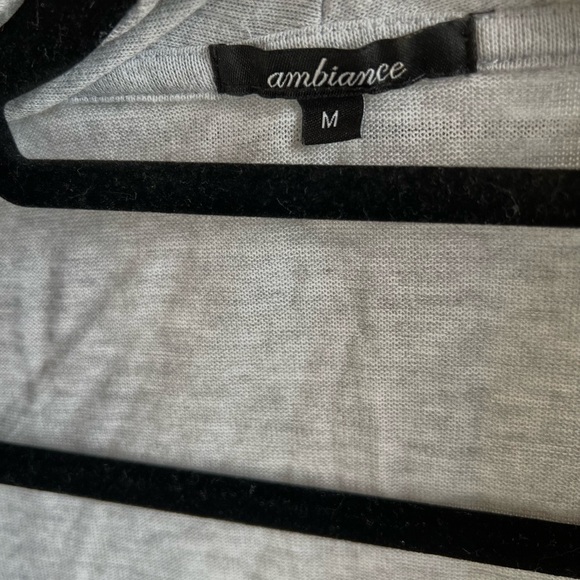 Ambiance Gray Cardigan in a size M - Picture 4 of 4